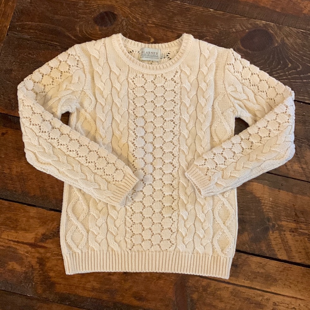 Blarney Aran Originals small cream